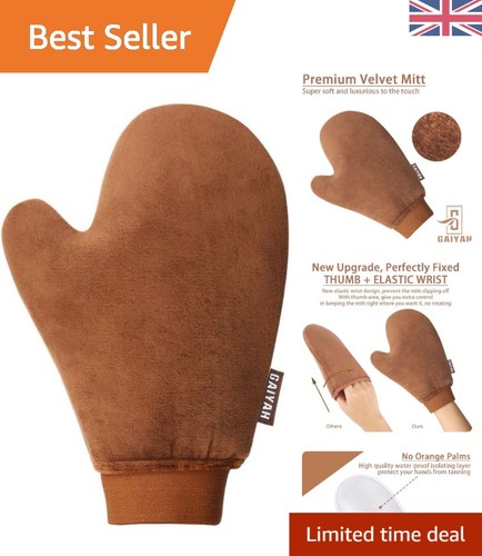 Velvet self tanning mitt - self,