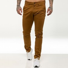 Enzo Mens Chino Trousers Slim